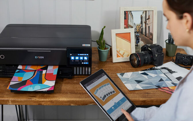 Multifuncional Epson EcoTank ET-8550 Wi-Fi image number 11