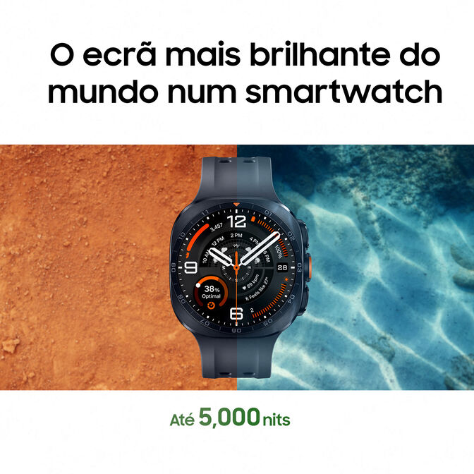Smartwatch Samsung Galaxy Watch Ultra 2 47mm LTE Prateado image number 8