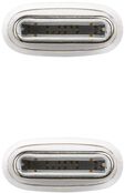 Cable USB 2.0 60W 3A Nanocable USB-C M/M 1 M Branco image number null