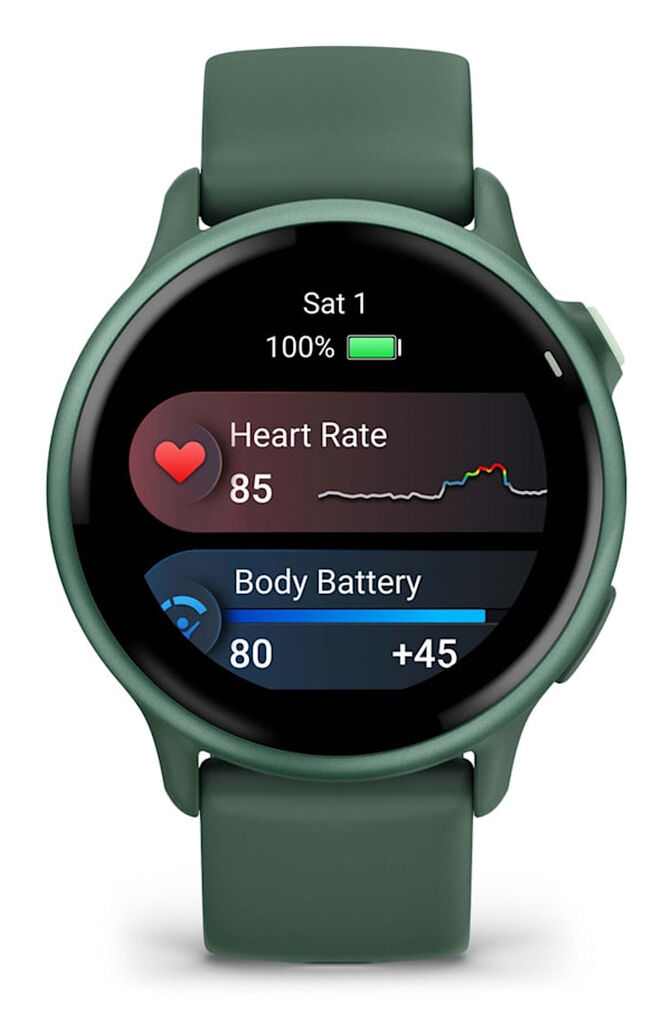 Smartwatch Garmin V&iacute;voactive 6 42mm Verde image number 2