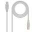 Cable USB 2.0 Nanocable USB-A/M para USB-B/M 1 M Bege image number null