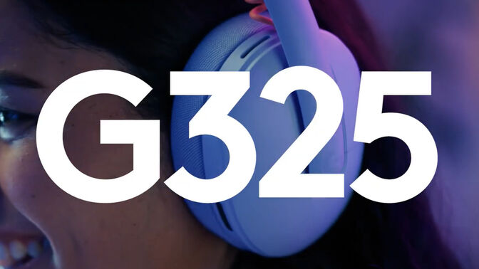 Auriculares Logitech G325 Lightspeed Wireless/Bluetooth Negro image number 0