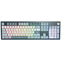 Teclado Montech Freedom Full-Size ,Hot-swappable, GateronG Pro 2.0 Red Switch, RGB, PBT - Mec&aacute;nico (PT)