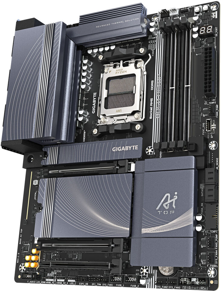 Placa Base Gigabyte B850 AI TOP image number 3
