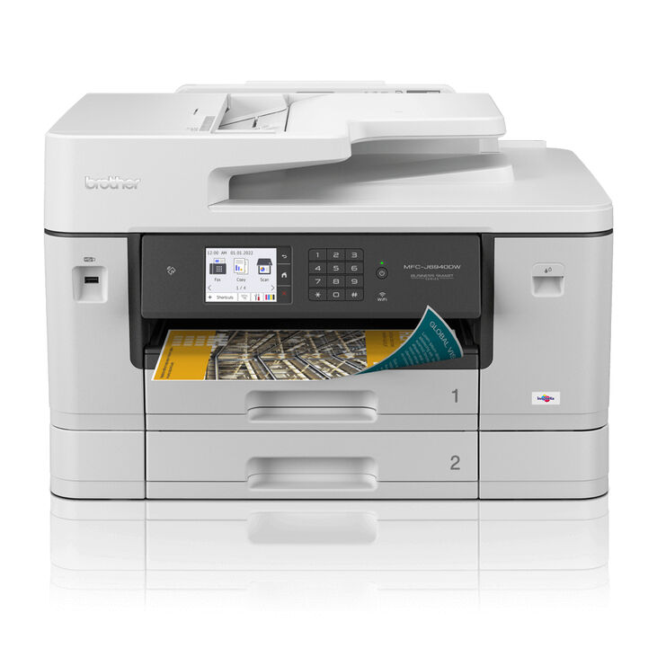 Impresora Multifunción de Inyección de Tinta Brother MFC-J6940DW A3 WiFi image number 4