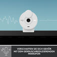 Webcam Logitech Brio 300 Full HD 1080p USB Type-C Blanca image number null
