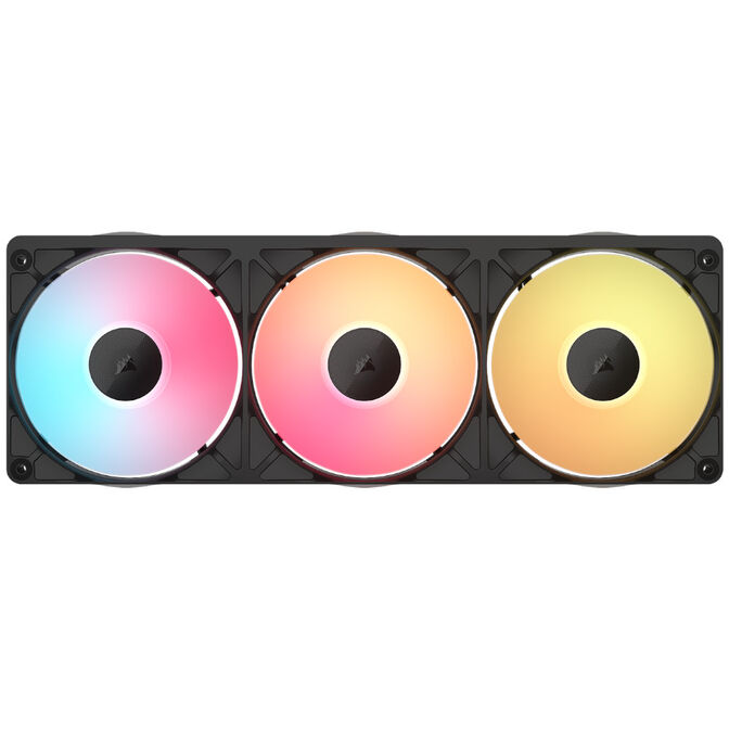 Ventilador Corsair iCUE Link RX360 II Unified Frame Negras RGB PWM Triplo Ventilador 120mm (360mm) HUB image number 1
