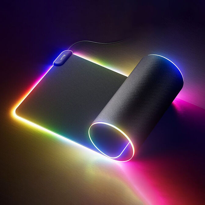 Alfombrilla Hyte CNVS Intense Play Mat qRGB Negro image number 1