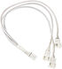 Cable Splitter Kolink 1-3 PWM Sleeved Blanco image number null