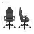 Silla Gaming ThunderX3 Core Smart Loft Dark Grey image number null