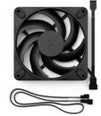 Ventilador Fractal Design Momentum 12 120mm 2200RPM 4 Pinos PWM Negro image number null