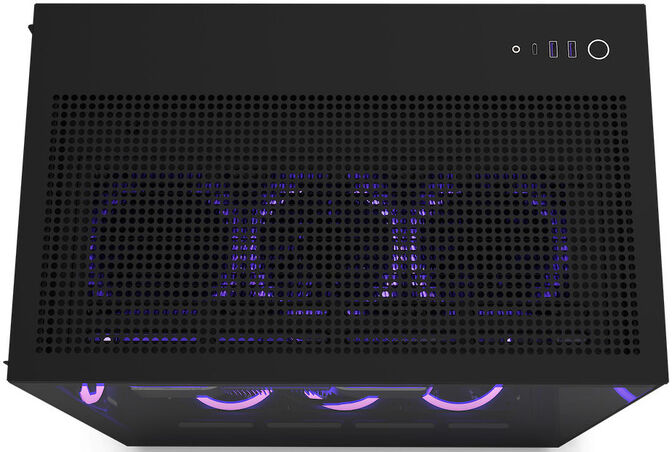 Torre ATX NZXT H9 Flow Negro Cristal Templado image number 7