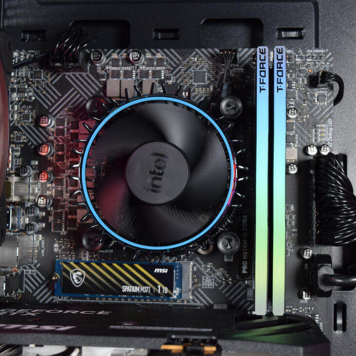 Ordenador AURA Gamer-PC Powered by MSI Intel i5 12400F 32GB DDR4 1TB RTX 5050 WiFi W11 image number 6