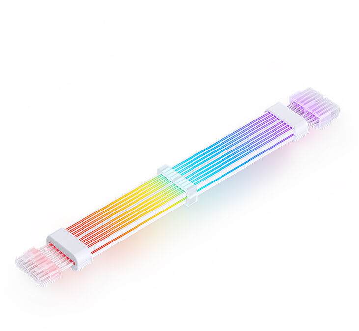 Cable 2x8-Pin Jonsbo DY-2 ARGB Blanco image number 0