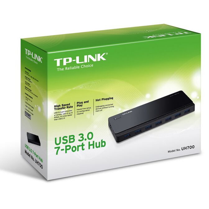 Hub USB TP-Link 7 Portas USB 3.0 c/ Alimentaci&oacute;n image number 2
