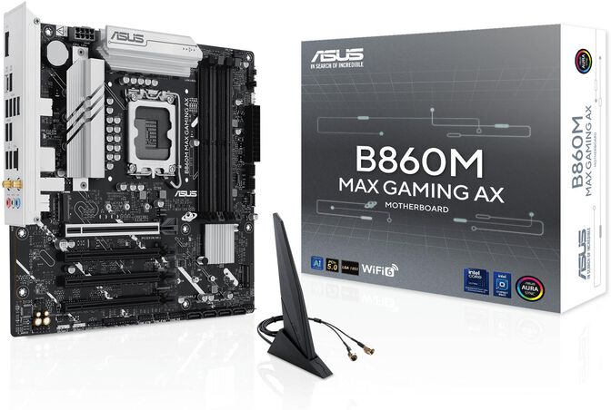 Placa Base Asus B860M MAX Gaming AX image number 0