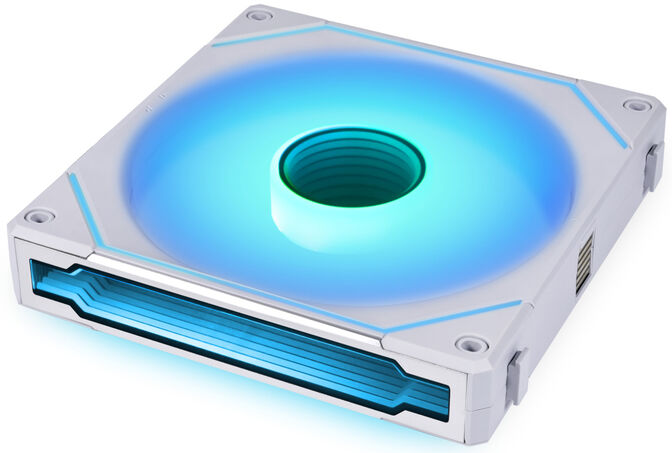 Ventilador Lian Li UNI FAN SL140 Infinity RGB PWM Blanco 140mm image number 4
