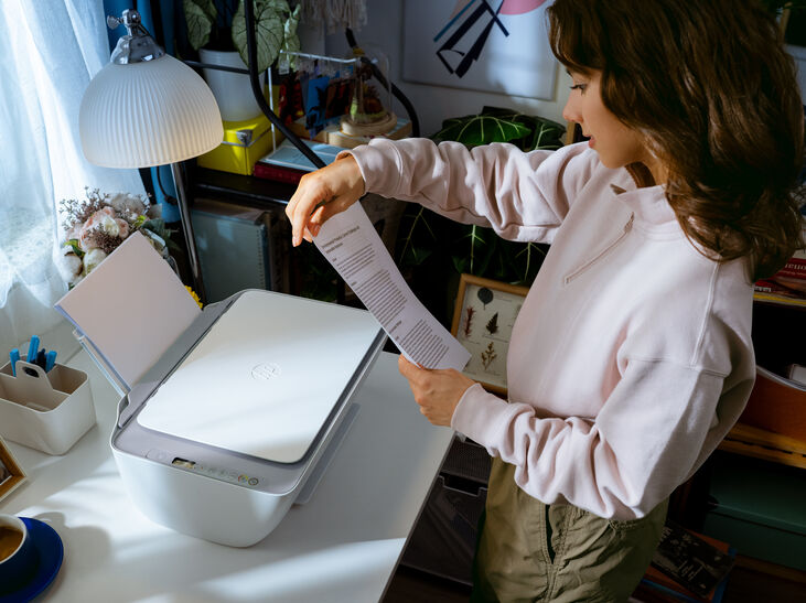 Impressora Multifun&ccedil;&otilde;es a Jato de Tinta HP DeskJet 2922 All-in-One WiFi image number 2