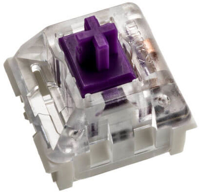 Pack 120 Switches Kailh Pro Purple para Glorious GMMK image number 3