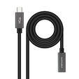 Cable USB 3.2 Gen2x2 Nanocable 4K/60Hz USB-C M/H 1 M image number null