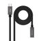 Cable USB 3.2 Gen2x2 Nanocable 4K/60Hz USB-C M/H 1 M