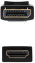 Cable Conversor NanoCable DisplayPort/M para HDMI/M 1.5 M Negro image number null