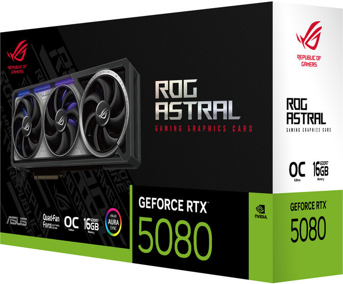 Tarjeta Gr&aacute;fica Asus GeForce&reg; RTX 5080 ROG Strix Astral OC 16GB GDDR7 DLSS3 image number 12