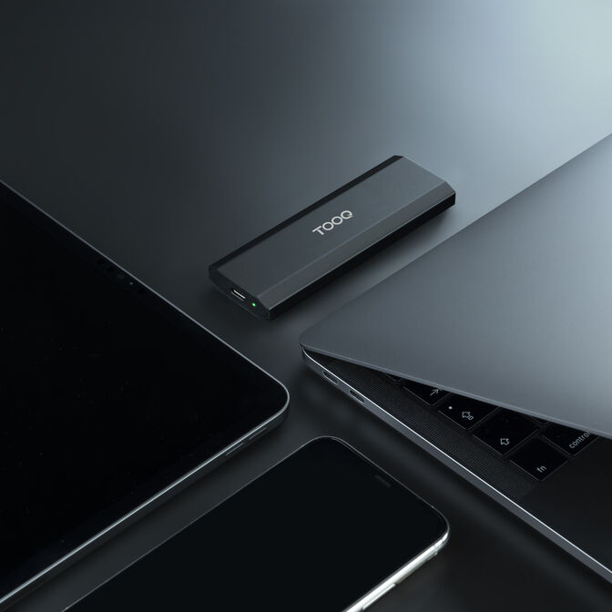Caja SSD Tooq TQE-2231B M.2 NVMe PCIe USB3.1 Gen 2 Negro image number 6