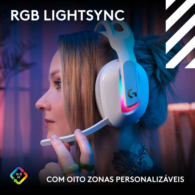 Auriculares Logitech Astro A20 X Lightspeed Wireless/Bluetooth Blanco image number 6