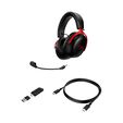 Auriculares HyperX Cloud III DTS Wireless/Bluetooth Negro/Rojo image number null