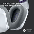Auriculares Logitech G733 RGB Lightspeed Wireless Blanco image number null