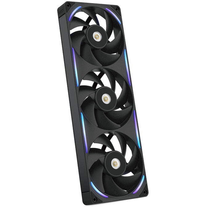 Ventilador NZXT F360x Perfomance RGB 120mm - Single-Frame Negras - Triplo Ventilador 120mm (360mm) image number 0