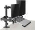 Soporte de Monitor + Portátil Ewent EW1519 Desk Mounting 13" - 32" Articulado Negro image number null