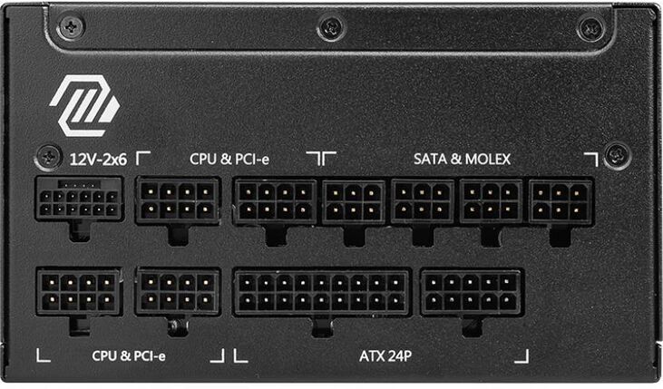 Fuente Alimentación Modular MSI MAG A1250GL 1250W 80+ Gold PCIE 5.1 image number 1