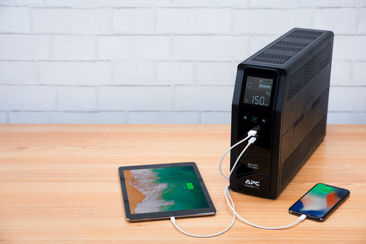 UPS APC Back-UPS Pro BR 1200VA Sinewave 8 Tomas AVR LCD image number 9