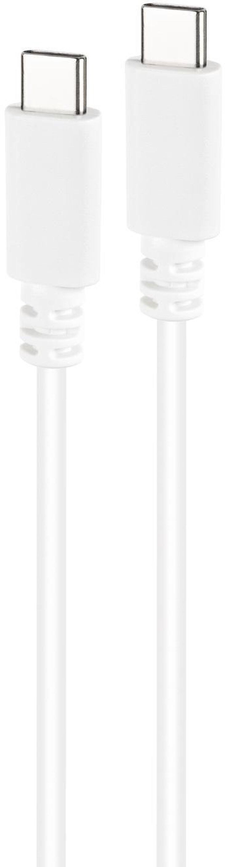 Cable USB 2.0 3A Nanocable USB-C M/M 1.5 M Blanco image number 1