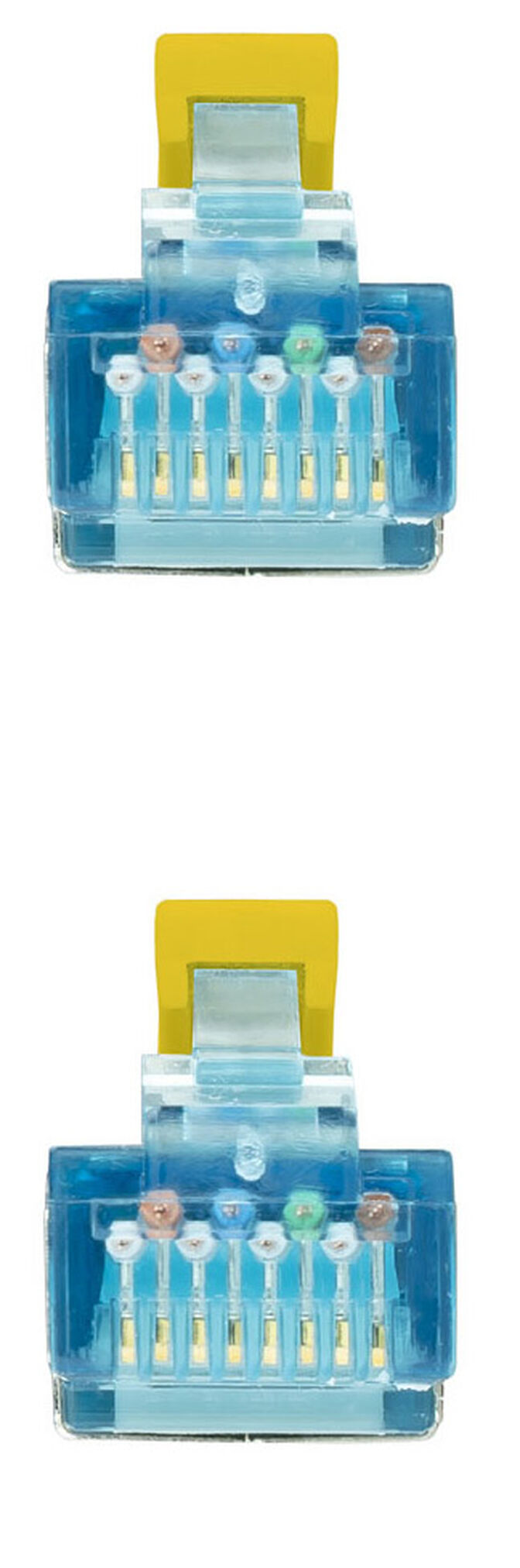 Cable de Red NanoCable RJ45 LSZH CAT.7 600MHZ SFTP AWG26 1 M Amarillo image number 2