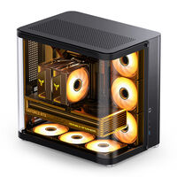 Caja ATX Jonsbo TK-2 2.0 Vidrio Templado Negro
