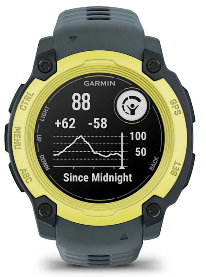 Smartwatch Garmin Instinct E 40mm Amarelo/Azul image number 5