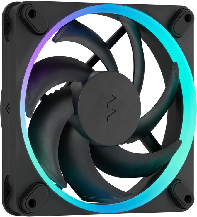 Ventilador Fractal Design Momentum 12 120mm 2200RPM 8 Pinos RGB Negro image number 0