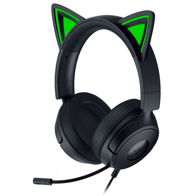 Auriculares Razer Kraken Kitty V3 X Wireless/Bluetooth Negro image number 0