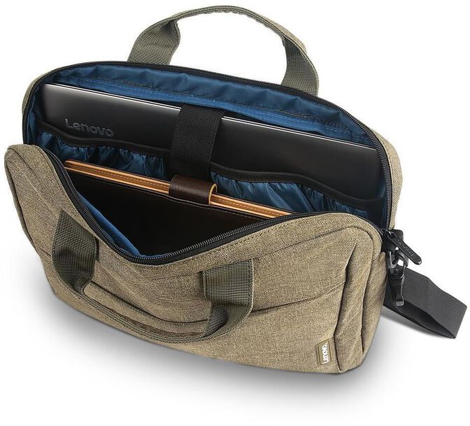 Maleta 15.6" Lenovo Casual Toploader T210 Verde image number 3