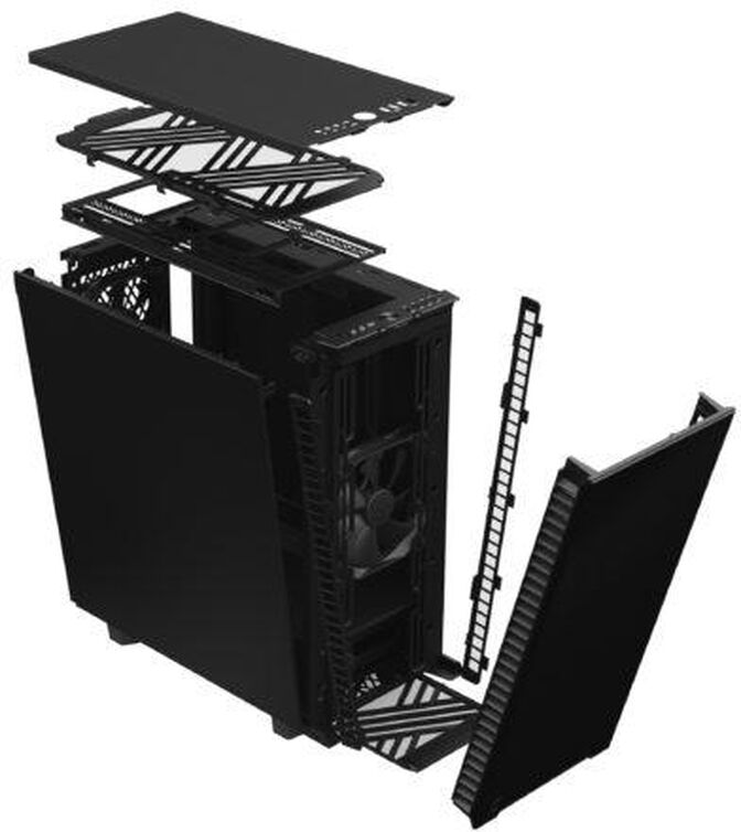 Torre ATX Fractal Design Define 7 Compact Black Solid image number 22