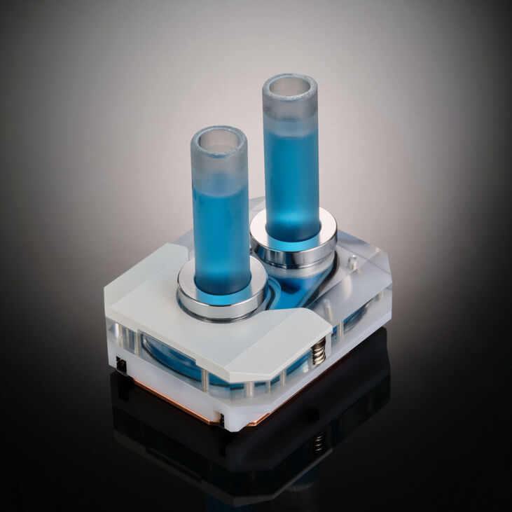 Bloque de CPU Phanteks Glacier EZ-Fit 450 - Blanco image number 2