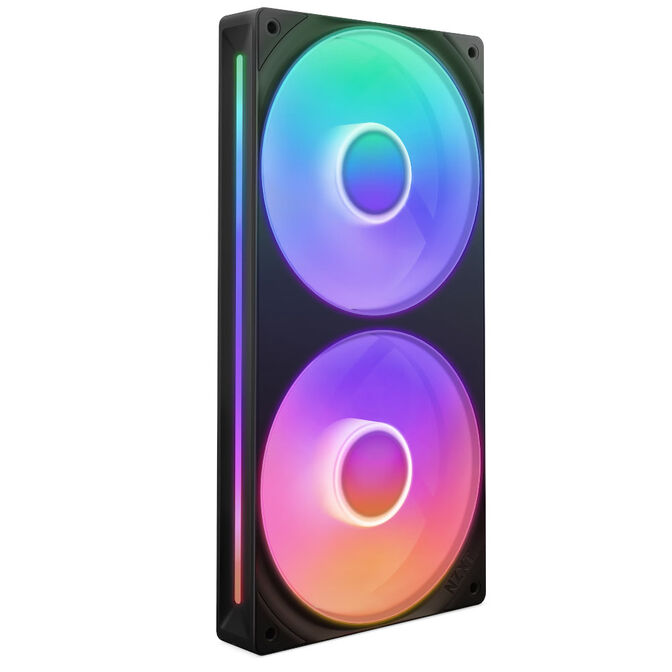 Ventilador NZXT F280 RGB Core Single-Frame Negras - Duplo Vent&iacute;lador 140mm (280mm) image number 0