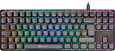 Teclado Mec&acirc;nico GAMIAC TKL RGB90G Kailh Red Preto/Cinzento (PT)