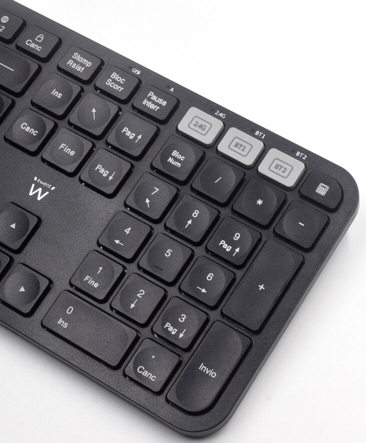 Teclado Ewent EW3277 Multi-Connect Wireless/Bluetooth (PT) image number 1