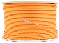 Bobina de Red NanoCable RJ45 LSZH CAT.7 600MHZ SFTP AWG26 305 M Naranja