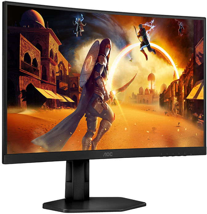 Monitor Curvo AOC Gaming 27" CQ27G4X Fast VA QHD 180Hz 0.5ms image number 2