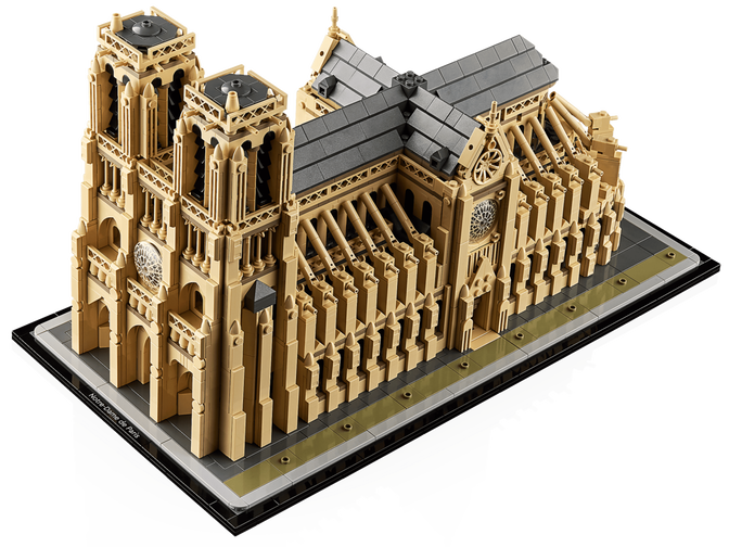 LEGO Architecture: Notre-Dame de Paris, 4383 Piezas (21061) image number 7